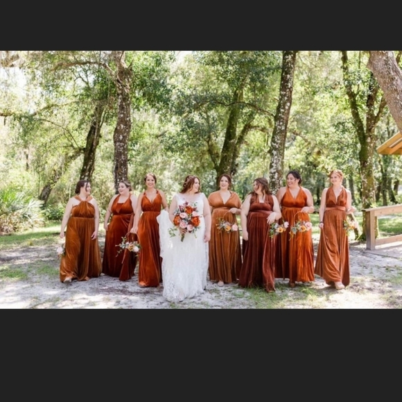 Velvet infinity dress - Picture 2 of 4